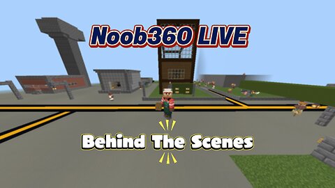 Noob360 Minecraft Horror Movie Behind the Scenes #rumbletakeover