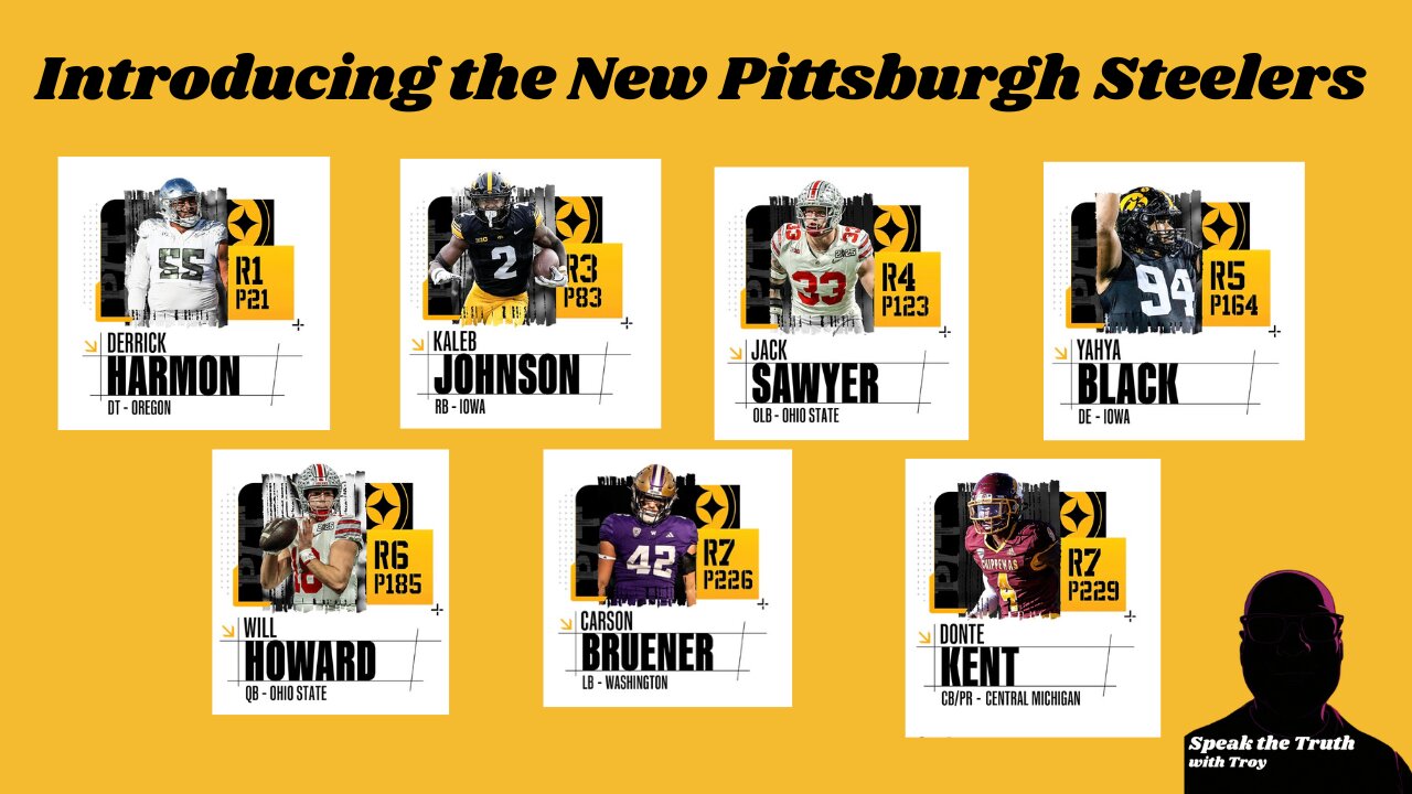 Episode 70: Introducing the 2025 Pittsburgh Steelers NFL Draft Picks