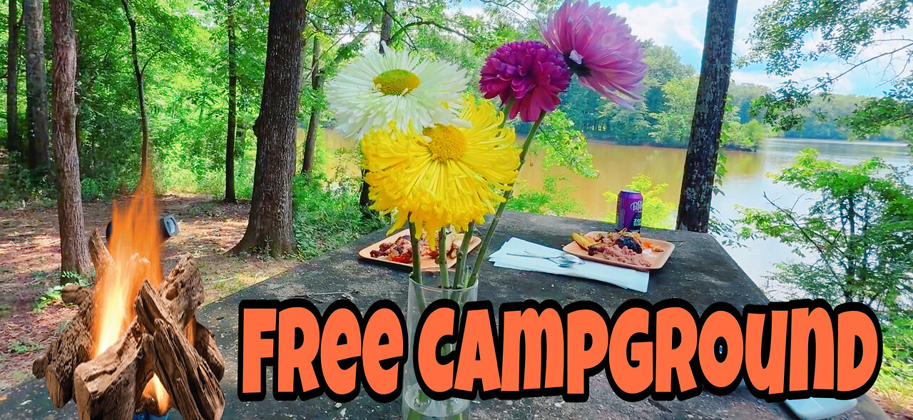 Our first FREE campngrpound in Alabama