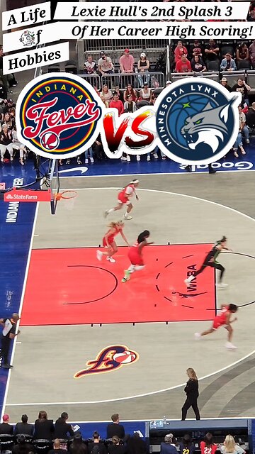 Lexie Hull Drains Her 2nd Splash 3 of the Night!