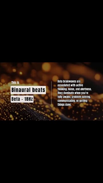 Binaural Beats 18Hz Beta Waves - Focus & Concentration Music for Study, Work & Mental Clarity