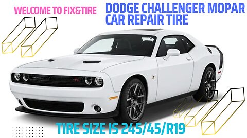 Dodge challenger Mopar car repair tire punch