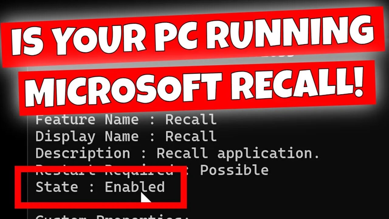 Check If Windows Recall Is Active & How To DISABLE Recall Snapshots In 24H2 Update
