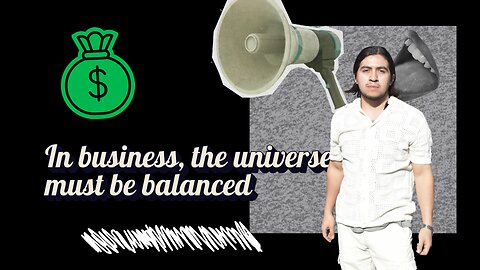 The universe must be balanced by Ed Delacruz #money #wealth #finance #reels #shorts