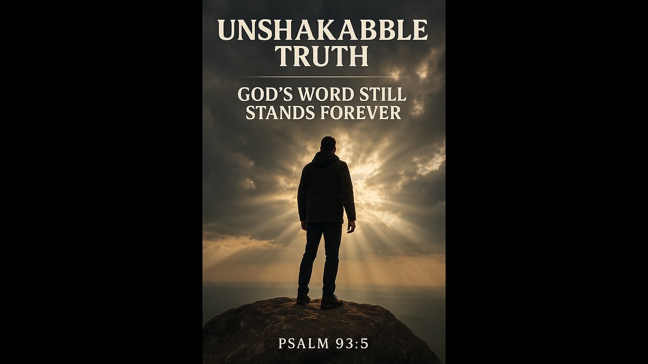 “Unshakeable Truth: God’s Word Still Stands Forever 📖🔥”