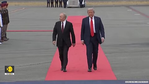 Trump Meets Putin: B-2 Stealth Bombers Flyover As Trump Greets Putin In Alaska