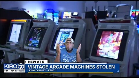 Vintage Arcade Machines stolen!