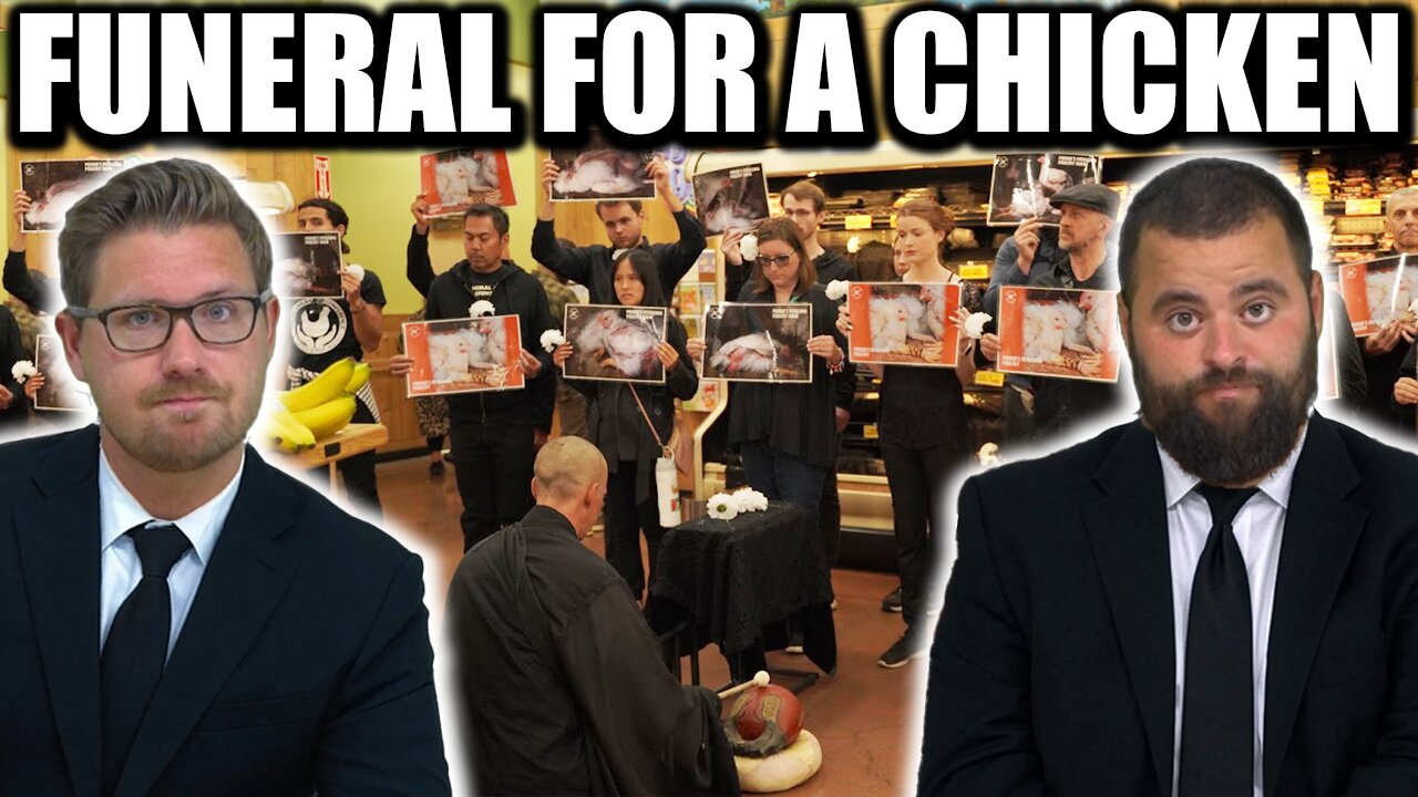 FUNERAL FOR CHICKEN TENDERS BY ANIMAL ACTIVISTS - EP279