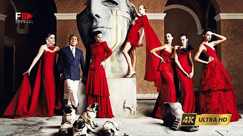 PM23 "ORIZZONTI ROSSO" I VALENTINO GARAVANI GIANCARLO GIMMETTI - Fashion Channel Chronicle