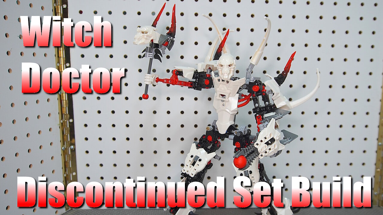 Lego Hero Factory Witch Doctor (Discontinued Set Build)