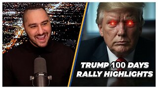 President Trump's First 100 Days Rally Top Highlights | Drew Hernandez