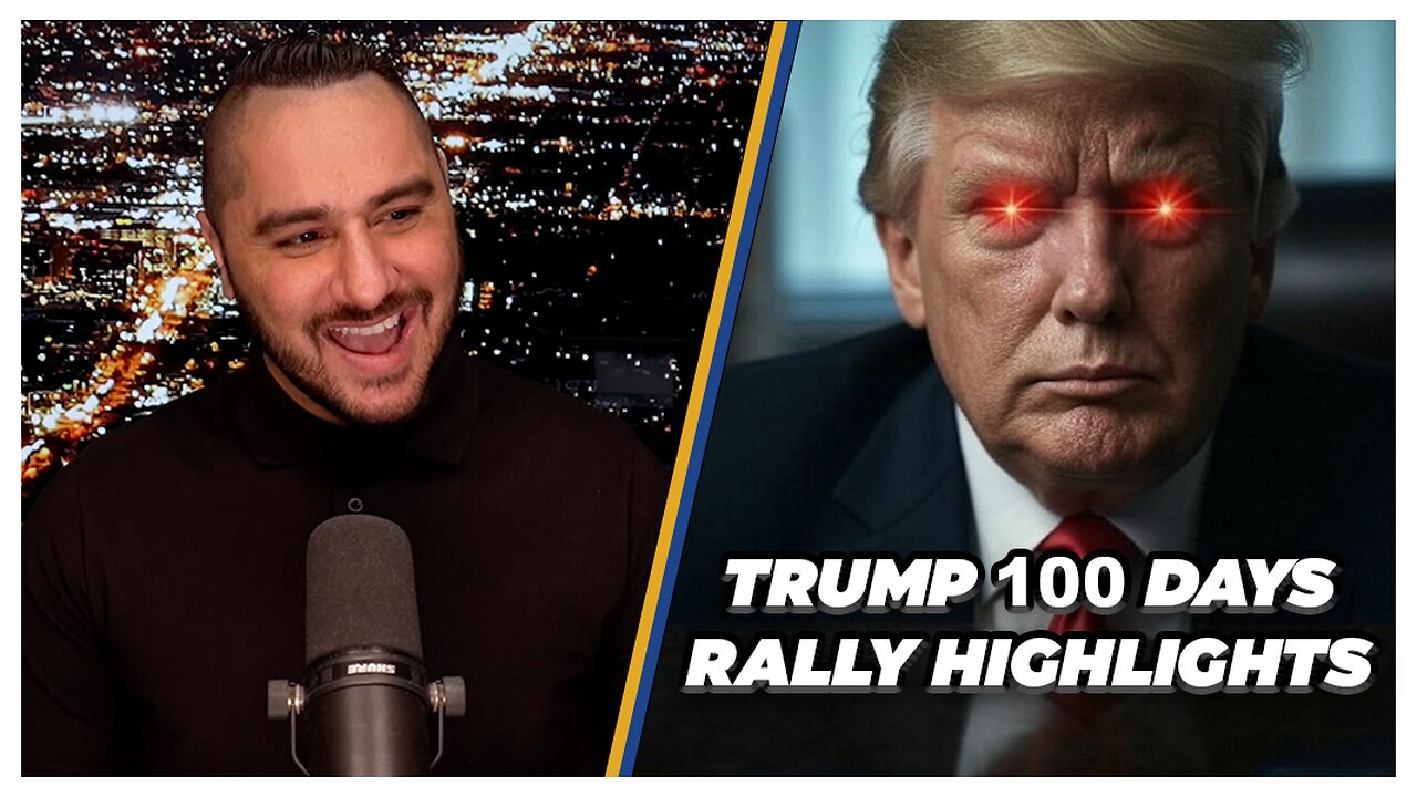 President Trump's First 100 Days Rally Top Highlights | Drew Hernandez