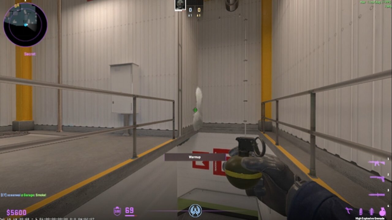 smoke going through walls on nuke cs2