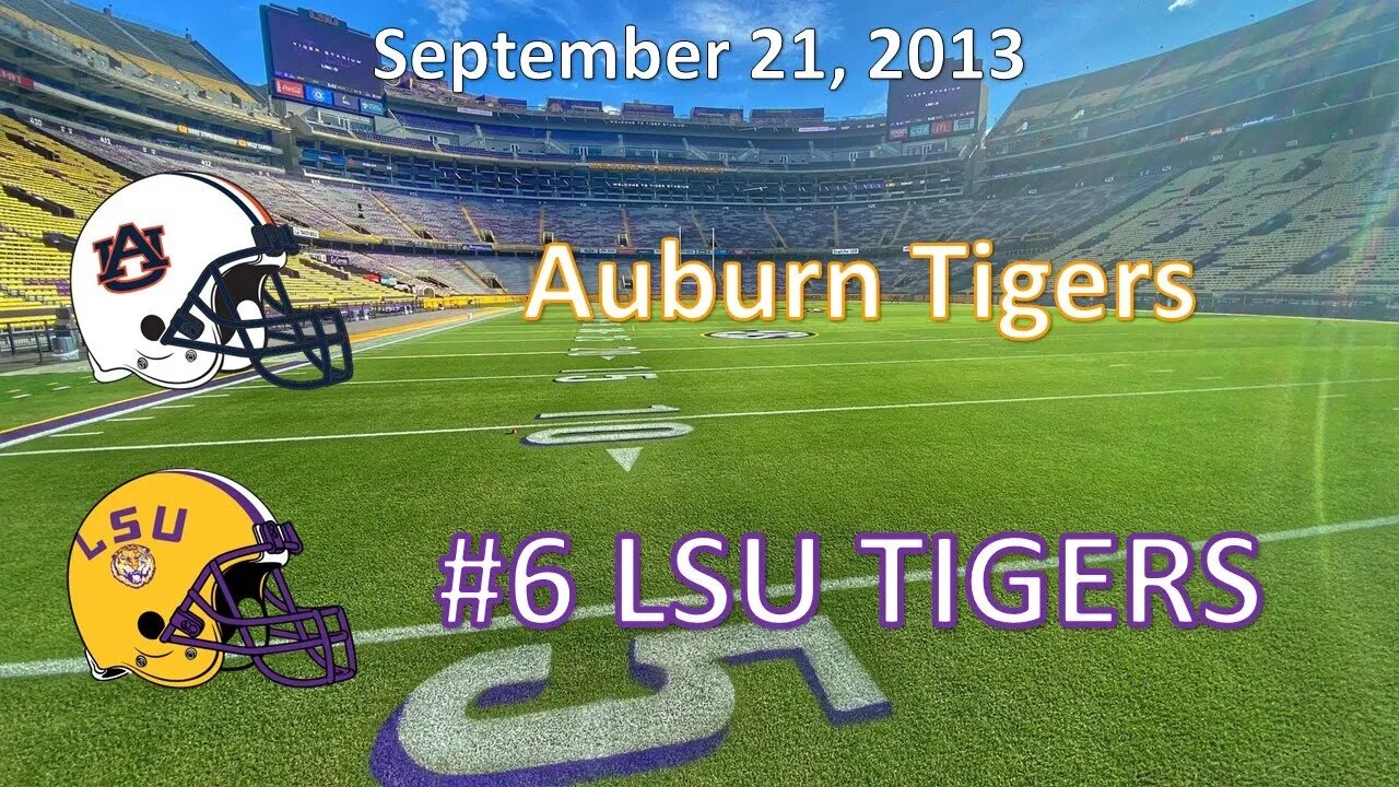 9/21/13 - Auburn vs #6 LSU