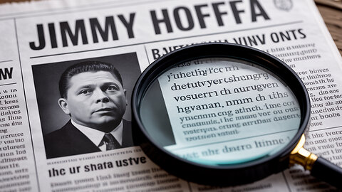 Jimmy Hoffa Disappearance The Mob, The FBI & America’s Greatest Mystery