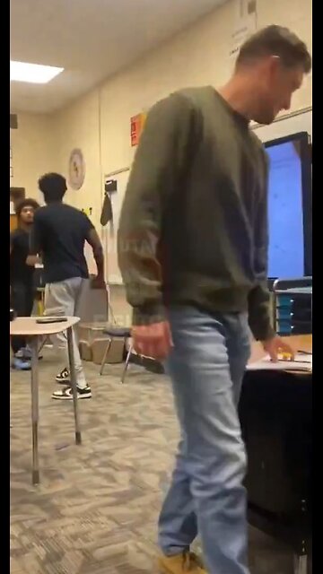 Teachers are done putting themselves at risk, students fight, teacher follows protocol.