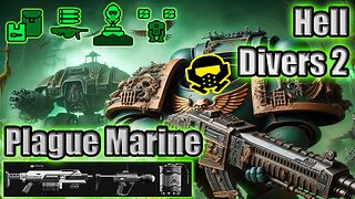 PLAGUE MARINE BUILD in #helldivers2 with #grok #ai #democracy #warhammer40k #warhammer #gaming