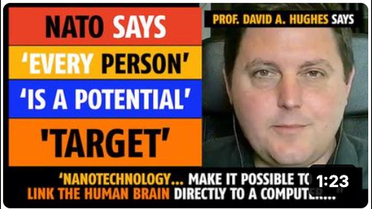 "Every Person is a Potential Target," states NATO - notes Prof. David A. Hughes