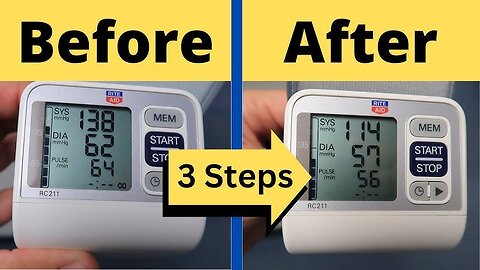 Beat High Blood Pressure at Home – No Equipment Needed