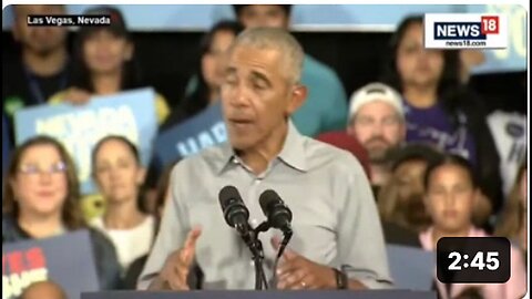 "Is Obama Suggesting that the Covid Pandemic was Pre-Planned?"