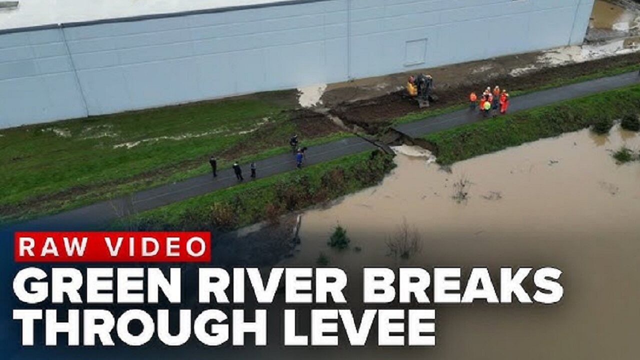 Green River Levee Fails, Life-Threatening Flash Flooding Possible - Bitter Cold Temperatures Linger
