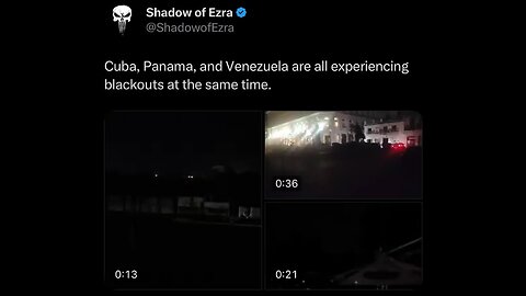 Massive blackouts hits Cuba, Venezuela, Panama