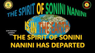 AFRICA IS THE HOLY LAND || THE SPIRIT OF SONINI NANINI HAS DEPARTED