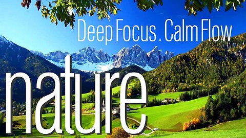 Music Mode - 4K Nature Landscapes, Lakes, and Waterfalls to RELAX AND STUDY