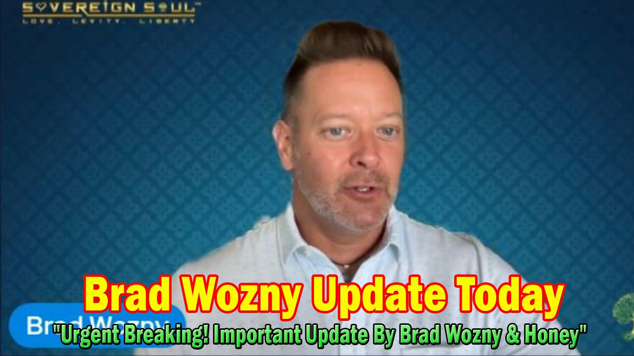 Brad Wozny Update Today 03.21.25: "Urgent Breaking! Important Update By Brad Wozny & Honey"