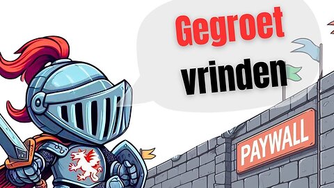 Begin hier… en Welkom Vrienden!