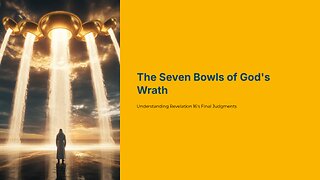 Ibyahishuwe 16: Umujinya w'Imana Ugiye Kwisuka mu Isi