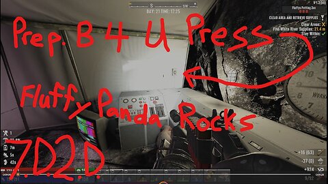 7D2D Prep. B 4 U Press Buttons.