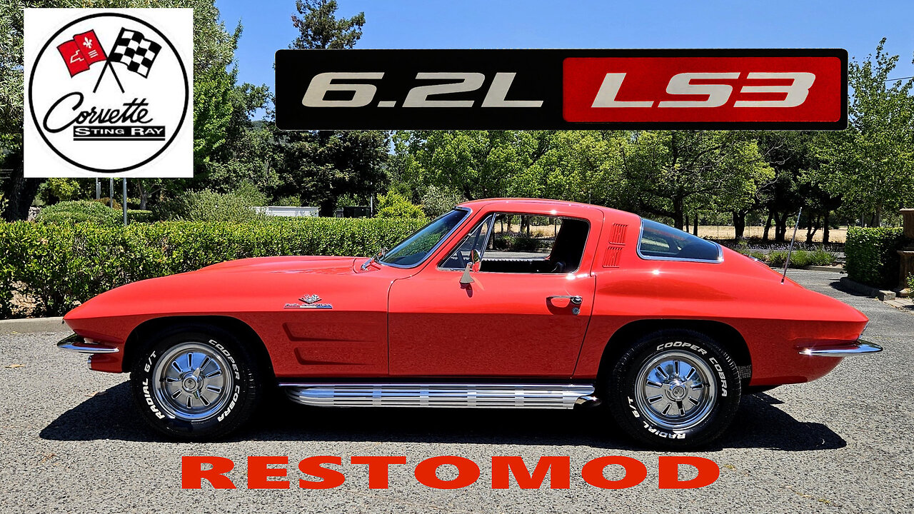 1964 Chevrolet Corvette C2 LS3 Restomod for Sale