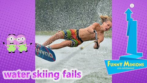Try Not To Laugh - Water Skiing fails Compilation