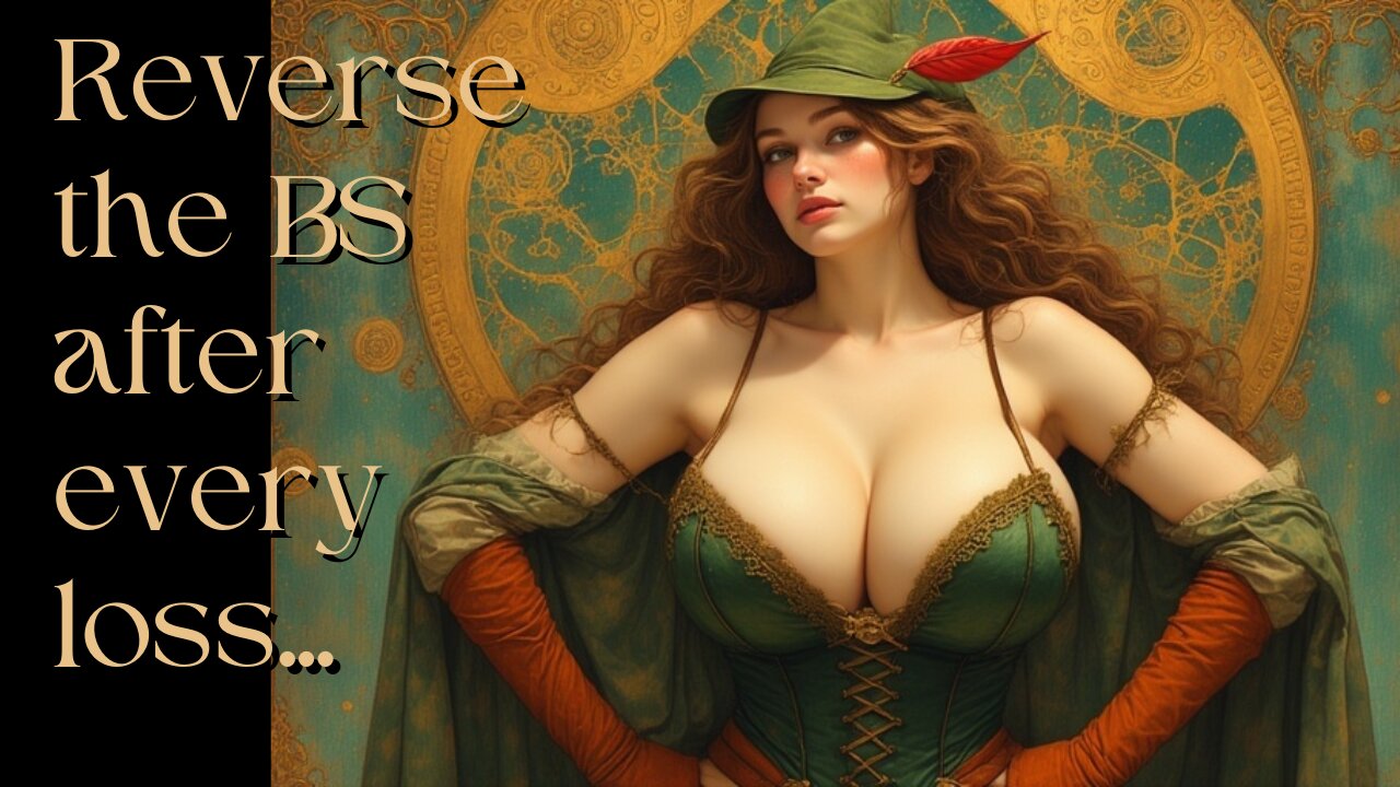 Baccarat - 20 units, 74 min., 51.7% HR, 81 unit drawdown, level 11, reversing the BS after a loss