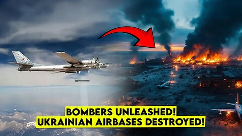 BREAKING: TU-95 & TU-160 Bombers Cripple Ukrainian Airbases