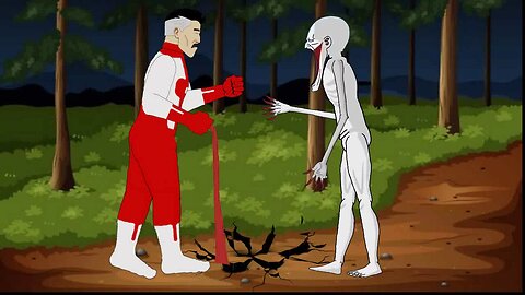 Omni-Man vs Scp-096 Epic Battle #animation #omniman #scp096