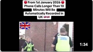 Phone calls longer than 10 minutes will be Recorded and Archived in the UK!