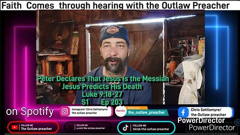 Peter Declares That Jesus Is the Messiah Jesus Predicts His DeathLuke 9:18-27 S1 Ep 203