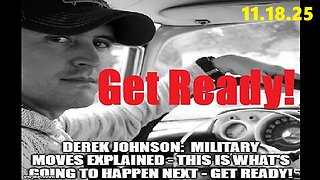 Derek Johnson: Big Update 11/18/25 - Special Intel Drop That Will Change the Game!