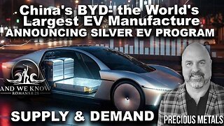 12.20.25 SILVER Electric Vehicle announcement will increase DEMAND, Prepare for major increases in