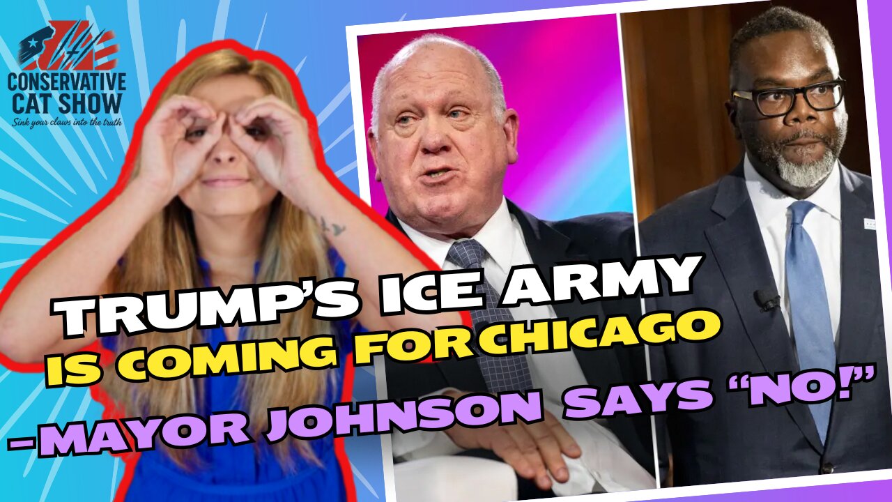 Trump’s ICE Army Is Coming for Chicago — Mayor Johnson Says “NO!