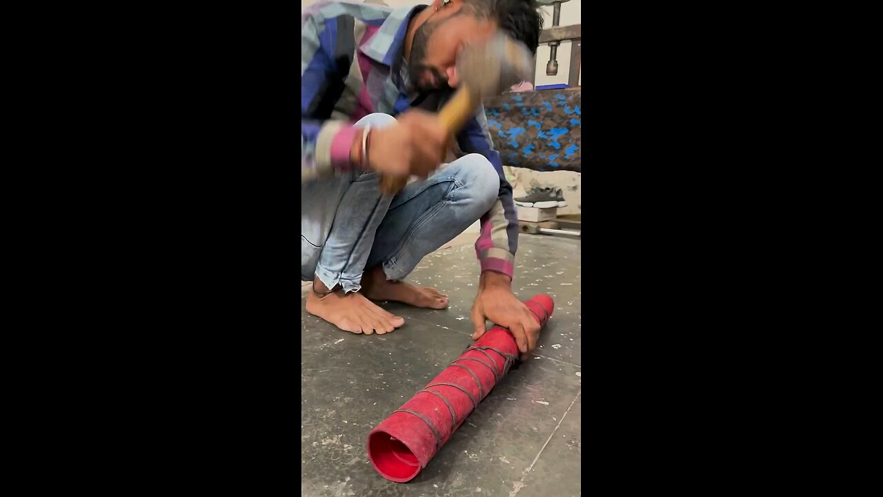 Hand made ball making