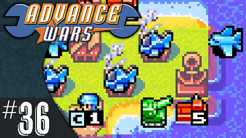 Advance Wars (part 36) | Vs. Mode - 3P Maps (part 4)