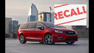 Chrysler Pacifica gets recalled for safety issue