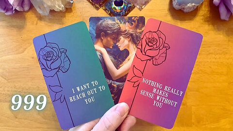 READY OR NOT...HERE THEY COME! 😘 THIS PERSON IS DYING TO HEAR YOUR VOICE (LOVE READING) #love #tarot