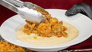 Creamy Cajun Shrimp and Grits
