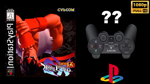 Playing With The Controller UPSIDE DOWN?? Street Fighter EX Plus Alpha