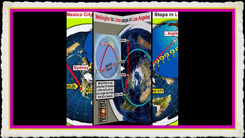 25 FLIGHT ROUTES PROVING FLAT EARTH