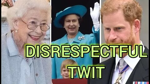 Prince Harry Is Angry Vindictive and Spoiled